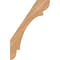 Ekena Millwork 3 1/2"W x 16"D x 24"H Olympic Smooth Knee Brace, Western Red Cedar BRC04X16X24OLY00SWR - alternate 2